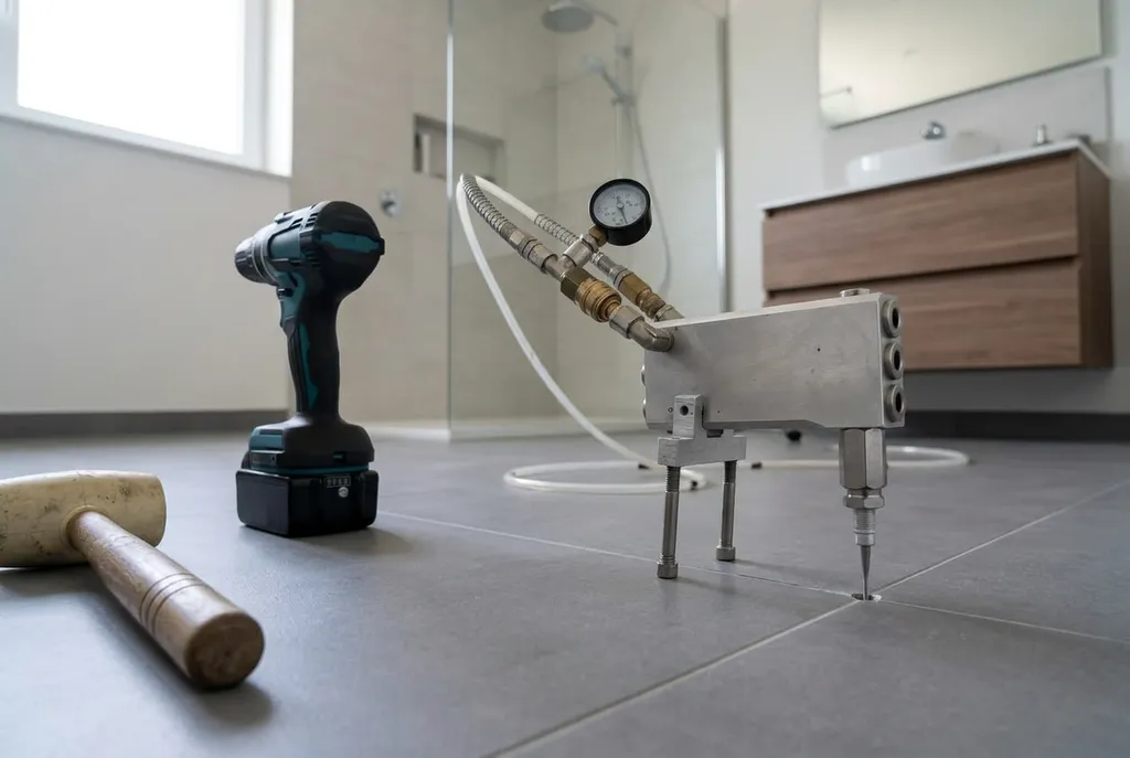 Kitbedrijf Lemmer – holle tegels injecteren