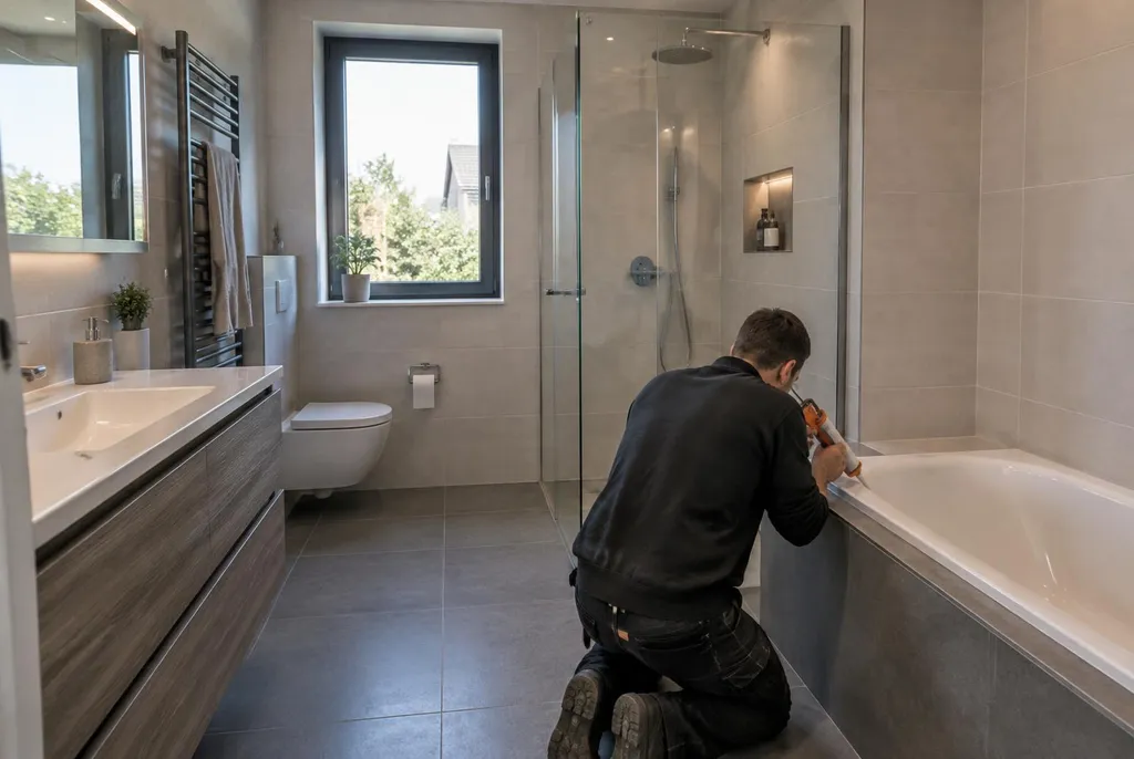 Kitbedrijf Lemmer – badkamer kit vervangen bij de douche